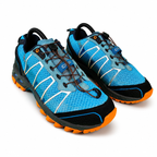 CMP Altak Men's Blue Trekking Shoes with Orange Inserts