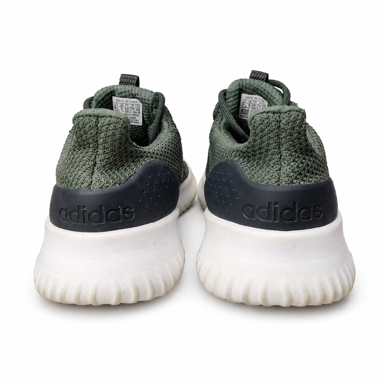 Men Olive Green Cloudfoam Ultimate Sneakers